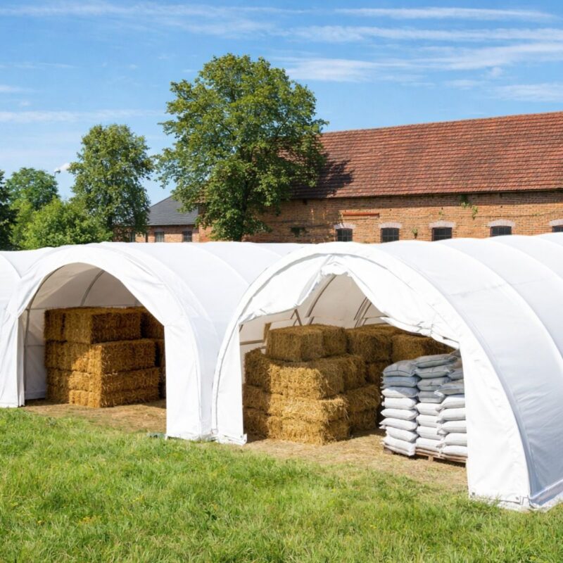 Hală semirotundă 6×6 m