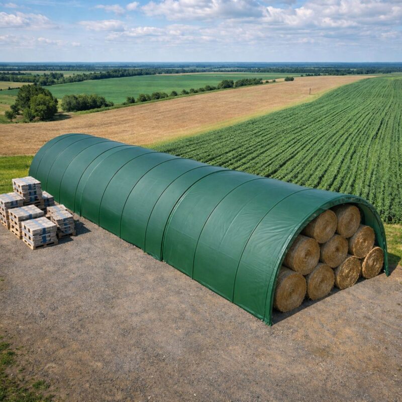 Hală semirotundă 9×26 m